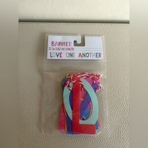 New in package-love one another banner